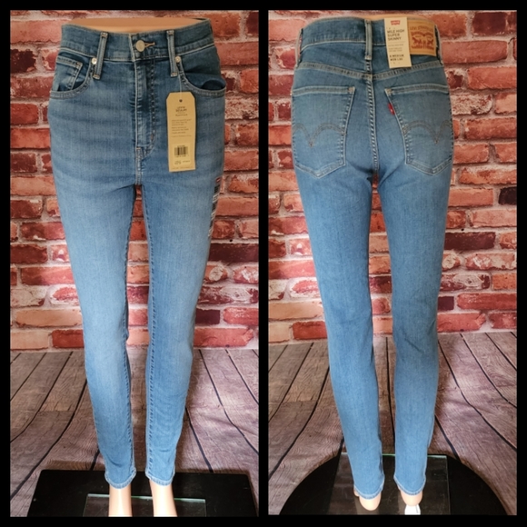 Levi's Mile High Super Skinny Jeans 28 NWT - Picture 3 of 4